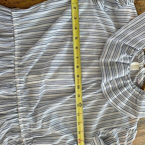 Vintage Blue‎ and White Dress - Picture 7 of 8